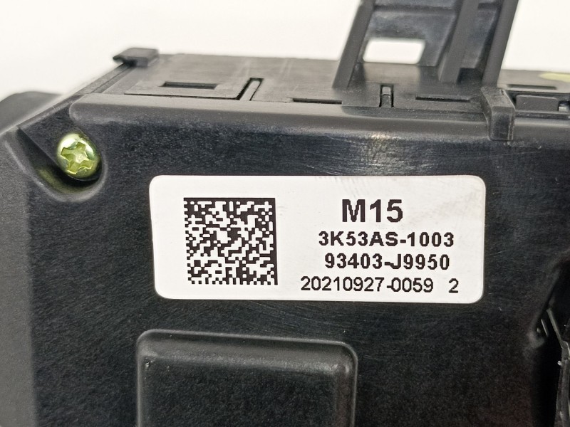 Recambio de mando luces y limpias para hyundai kona ( os,ose,osi ) 1.6 gdi hybrid referencia OEM IAM 93403J9950  3K53AS1003