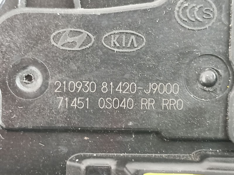 Recambio de cerradura puerta trasera derecha para hyundai kona ( os,ose,osi ) 1.6 gdi hybrid referencia OEM IAM 81420J9000  