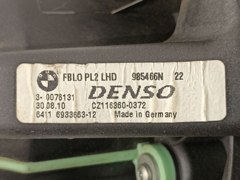 Recambio de motor calefaccion para bmw serie 3 berlina (e90) 320d referencia OEM IAM 693366312 985466N 6411693366312