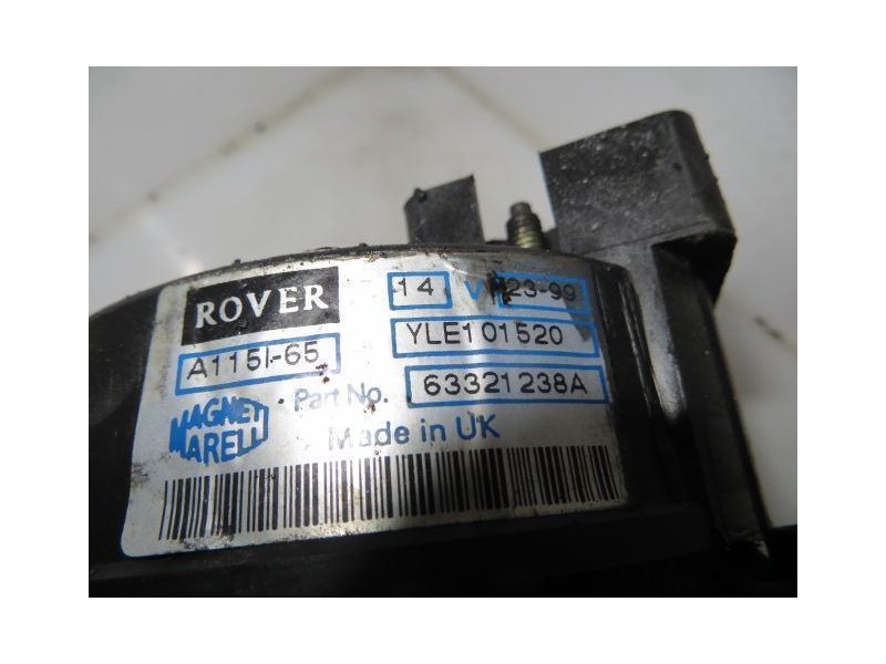 Recambio de alternador : rover 214 : 1.4 g-1 4k4f (103,36cv) 5p [1999] para rover  214 1.4 g-1 4k4f   5p referencia OEM IAM YLE1