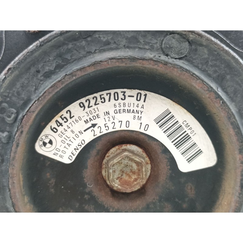 Recambio de compresor aire acondicionado para bmw serie 3 berlina (e90) 320d referencia OEM IAM 4472603821 6SBU14A GE4472603821