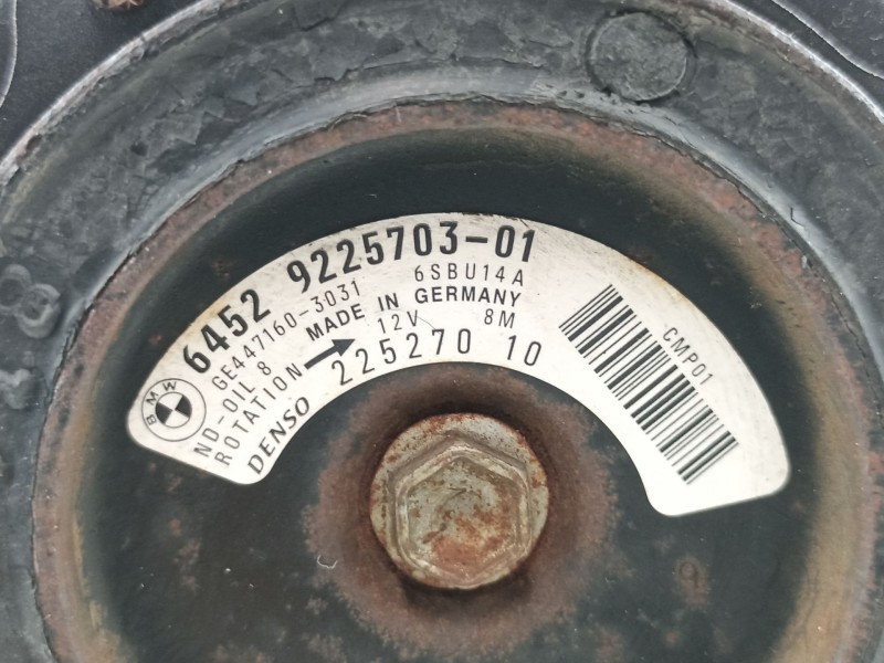 Recambio de compresor aire acondicionado para bmw serie 3 berlina (e90) 320d referencia OEM IAM 4472603821 6SBU14A GE4472603821