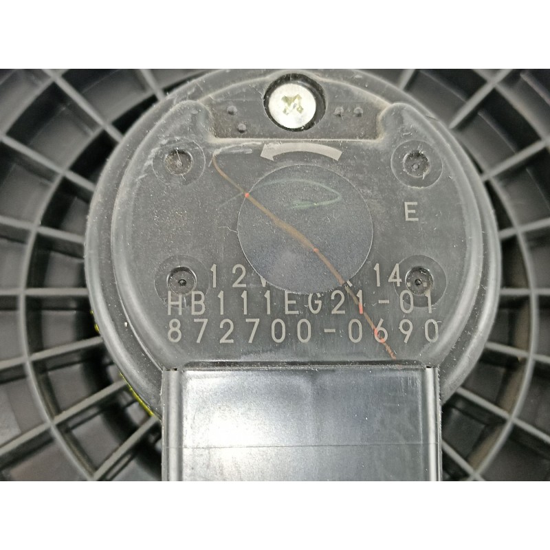 Recambio de motor calefaccion para mazda 2 (de) 1.5 g /zy 103 cv 5puertas 5velocidades referencia OEM IAM DF7161B10 8727000690 H