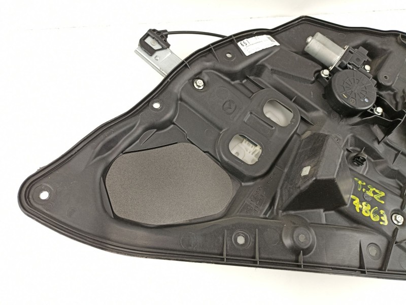 Recambio de elevalunas trasero izquierdo para mazda 2 (de) 1.5 g /zy 103 cv 5puertas 5velocidades referencia OEM IAM D6517397XB 