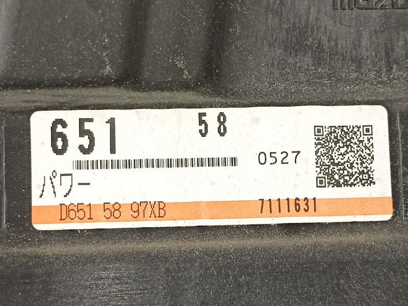 Recambio de elevalunas delantero derecho para mazda 2 (de) 1.5 g /zy 103 cv 5puertas 5velocidades referencia OEM IAM D6515897XB 