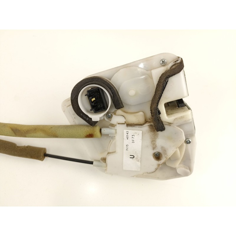 Recambio de cerradura puerta delantera derecha para mazda 2 (de) 1.5 g /zy 103 cv 5puertas 5velocidades referencia OEM IAM DF735
