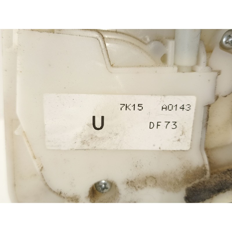 Recambio de cerradura puerta delantera derecha para mazda 2 (de) 1.5 g /zy 103 cv 5puertas 5velocidades referencia OEM IAM DF735