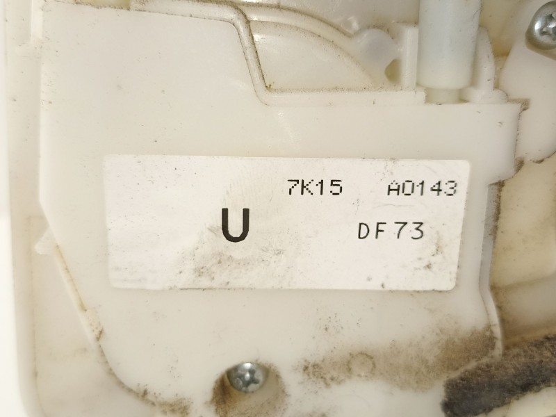 Recambio de cerradura puerta delantera derecha para mazda 2 (de) 1.5 g /zy 103 cv 5puertas 5velocidades referencia OEM IAM DF735