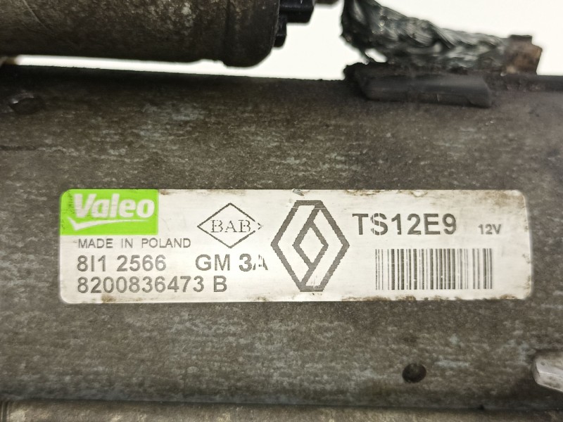Recambio de motor arranque para renault clio grandtour business referencia OEM IAM 8200836473B TS12E9 