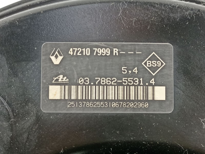 Recambio de servofreno para dacia dokker ambiance referencia OEM IAM 472107999R 03786255314 