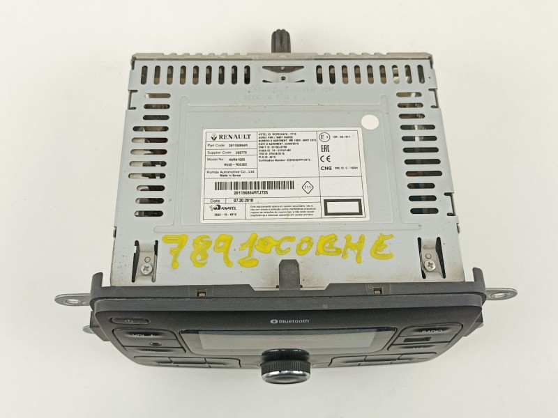 Recambio de radio cd/mp3 para dacia dokker ambiance referencia OEM IAM 281156864R 269779 
