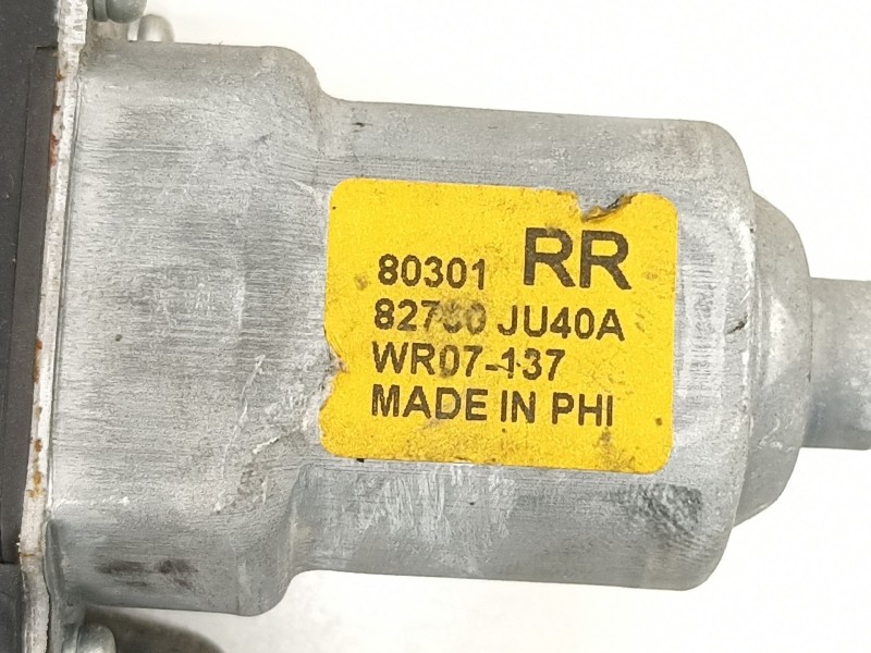 Recambio de elevalunas trasero derecho para infiniti g37 sedan v36 n02 referencia OEM IAM 82730JU40A  