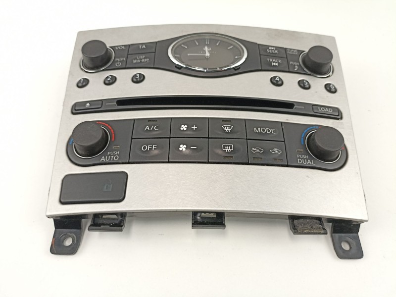 Recambio de mandos calefaccion aire para infiniti g37 sedan v36 n02 referencia OEM IAM 25391JU40B  25810JK60A