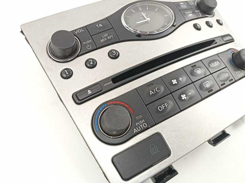 Recambio de mandos calefaccion aire para infiniti g37 sedan v36 n02 referencia OEM IAM 25391JU40B  25810JK60A