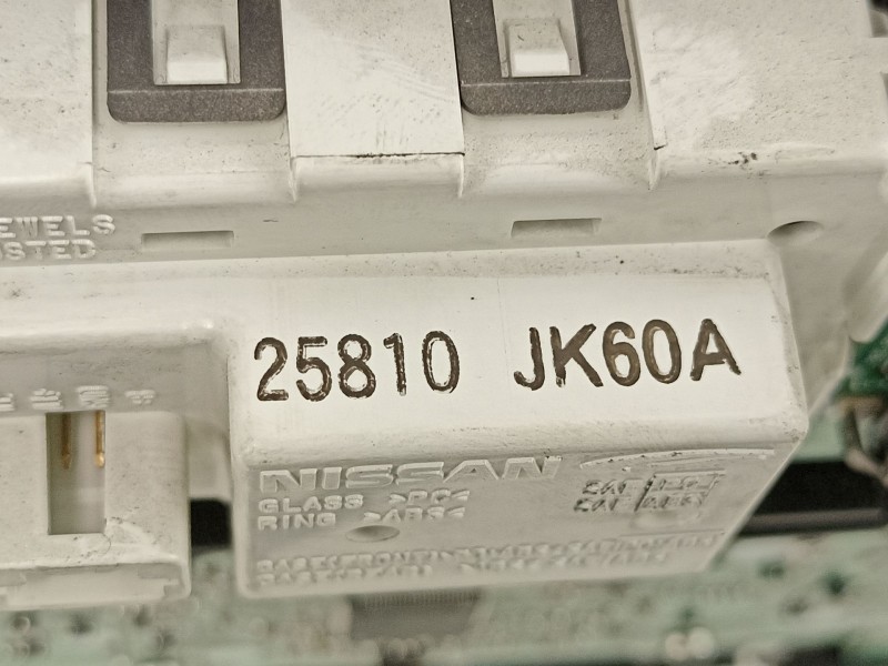 Recambio de mandos calefaccion aire para infiniti g37 sedan v36 n02 referencia OEM IAM 25391JU40B  25810JK60A