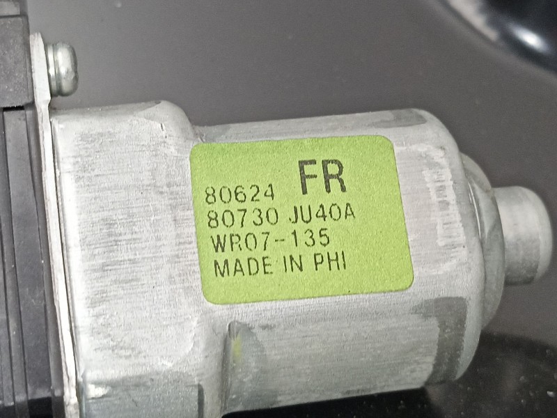 Recambio de elevalunas delantero derecho para infiniti g37 sedan v36 n02 referencia OEM IAM 80774JK000 80730JU40A 80720JK000