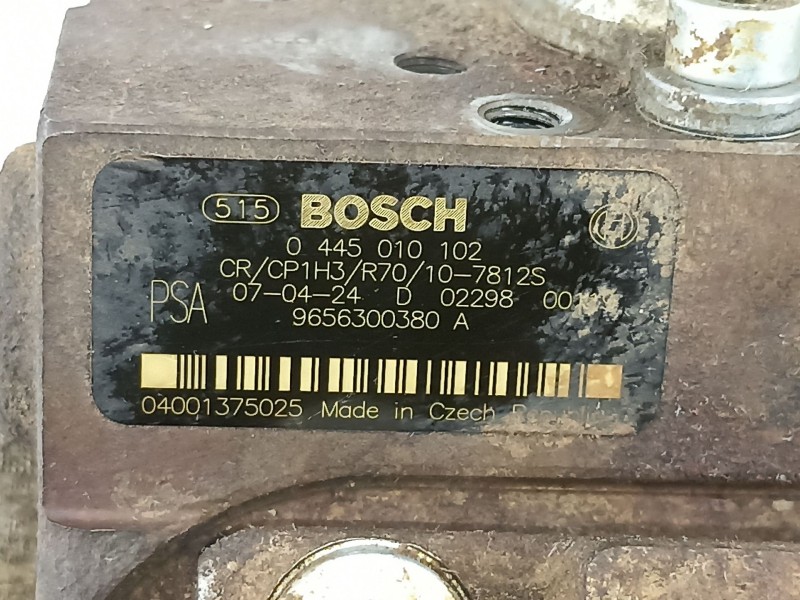 Recambio de bomba inyectora diesel para citroen berlingo cuadro sx referencia OEM IAM 9656300380A 0445010102 