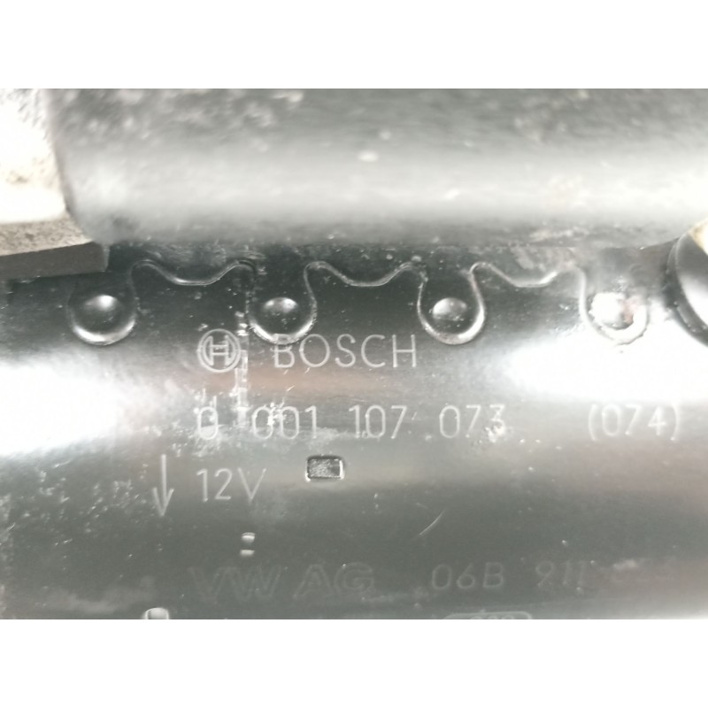 Recambio de motor arranque para audi a4 avant (8e) 1.8 20v turbo referencia OEM IAM 06B911023 0001107073 