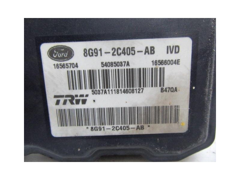 Recambio de abs : ford mondeo : 2.0 td /qxba (140,08cv) 5p [2008] para ford mondeo 2.0 td /qxba referencia OEM IAM 8G91-2C405-AB