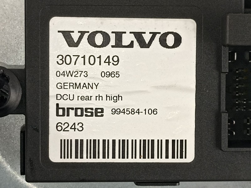 Recambio de elevalunas trasero derecho para volvo s40 berlina 2.4 20v diesel referencia OEM IAM 992674101 30710149 