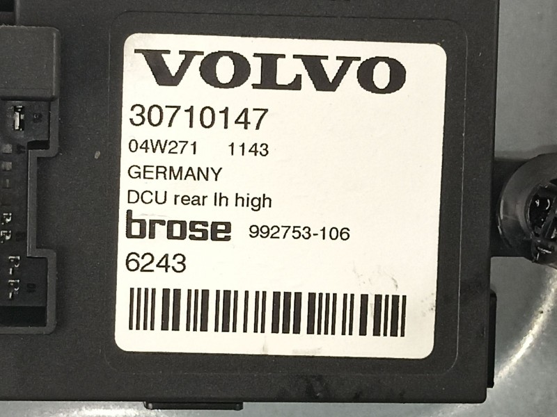 Recambio de elevalunas trasero izquierdo para volvo s40 berlina 2.4 20v diesel referencia OEM IAM 992673101 30710147 