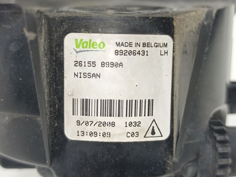 Recambio de antiniebla izquierdo para renault koleos privilege referencia OEM IAM 261558990A 89206431 