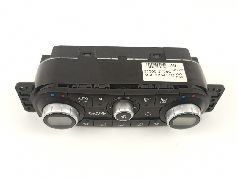 Recambio de mandos calefaccion aire para renault koleos privilege referencia OEM IAM 27500JY76C 5037225411C 