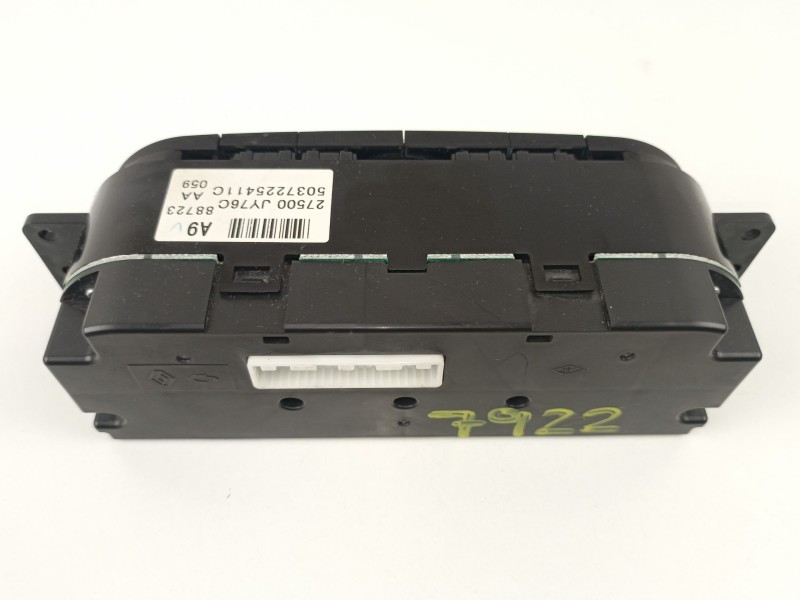 Recambio de mandos calefaccion aire para renault koleos privilege referencia OEM IAM 27500JY76C 5037225411C 
