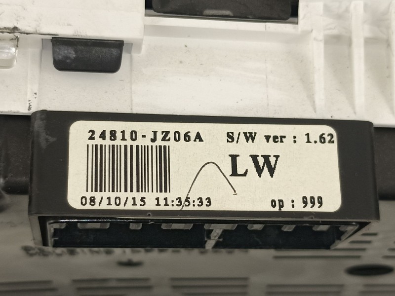 Recambio de cuadro instrumentos para renault koleos privilege referencia OEM IAM 24810JZ06A  