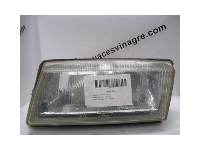 Recambio de faro izq. : austin montego : gasolina 2.0 ( 20h sc ) [1987] para austin montego gasolina 2.0 ( 20h sc ) referencia O