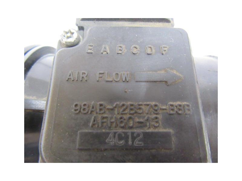 Recambio de caudalimetro : ford focus : 1.8 tddi (100,61cv) [2004] para ford focus 1.8 tddi referencia OEM IAM 98AB-12B579-B3B  
