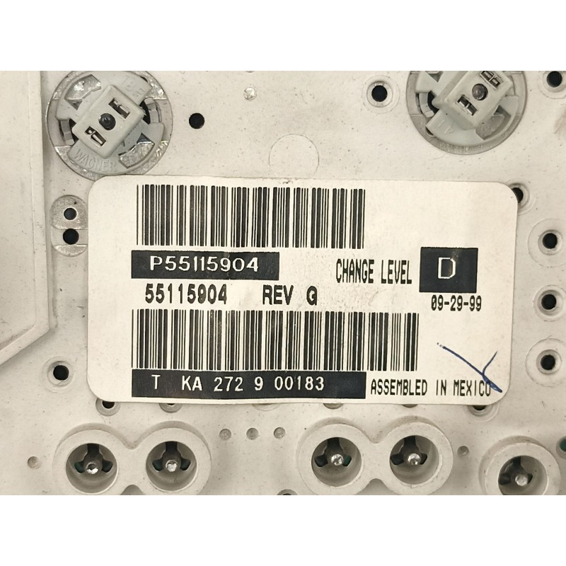 Recambio de mandos calefaccion aire para jeep gr.cherokee (wj/wg) 3.1 td cat referencia OEM IAM 55115904  