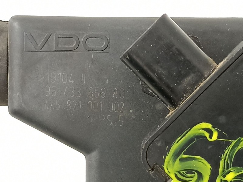 Recambio de potenciometro aceleracion para peugeot 607 2.2 d referencia OEM IAM 9643365680 445821001002 