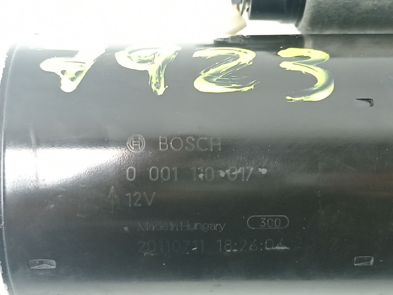 Recambio de motor arranque para peugeot 205 berlina 1.8 d generation referencia OEM IAM 5802C3 0001110017 