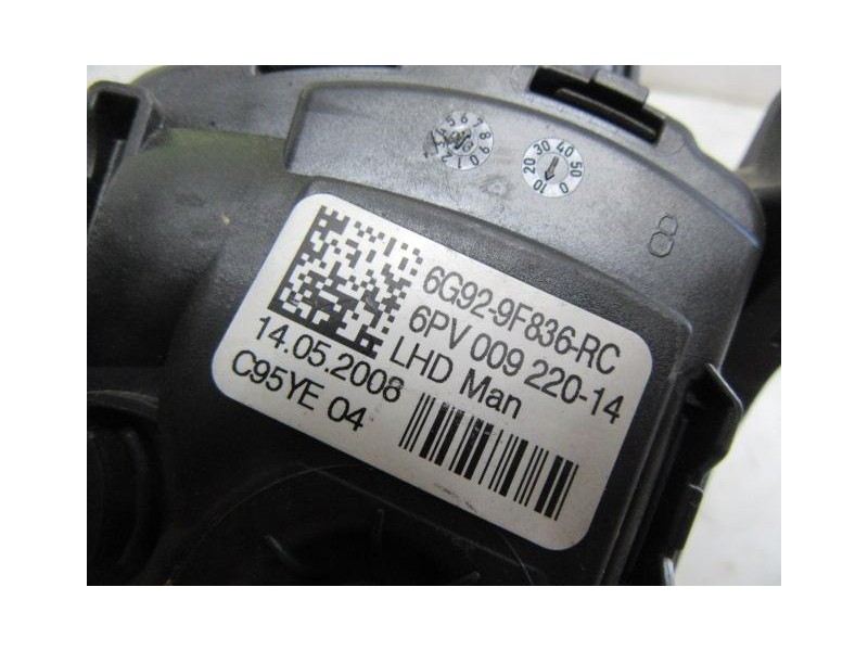 Recambio de potenciómetro aceleración : ford mondeo : 2.0 td /qxba (140,08cv) 5p [2008] para ford mondeo 2.0 td /qxba referencia