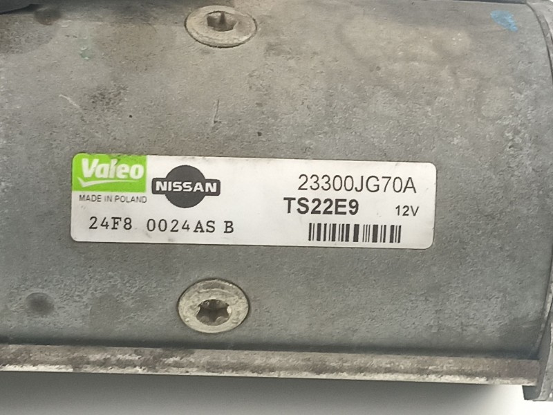 Recambio de motor arranque para renault koleos privilege referencia OEM IAM 23300JG70A TS22E9 