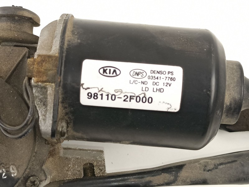 Recambio de motor limpia delantero para kia cerato 1.6 g referencia OEM IAM 981102F000 035417760 