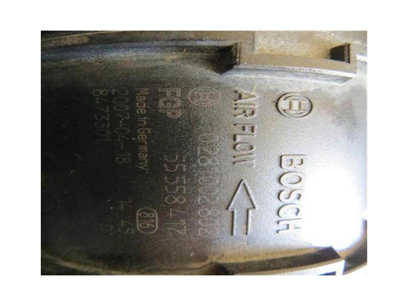 Recambio de caudalimetro : opel meriva : 1.3 td -z13dtj (74,80cv) 5p [2009] para opel meriva 1.3 td -z13dtj referencia OEM IAM 0