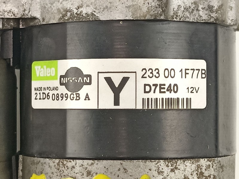 Recambio de motor arranque para nissan note (e11e) 1.4 cat referencia OEM IAM 233001F77B D7E40 