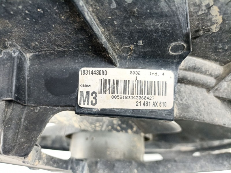 Recambio de electroventilador para nissan note (e11e) 1.4 cat referencia OEM IAM 21481AX610 1831443000 
