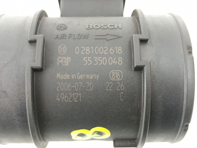 Recambio de caudalimetro para opel antara cosmo 4x4 referencia OEM IAM 93178243 0281002618 55350048