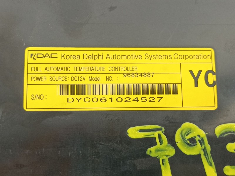Recambio de mando calefaccion / a/a para opel antara cosmo 4x4 referencia OEM IAM 96834887 96850951 96873526