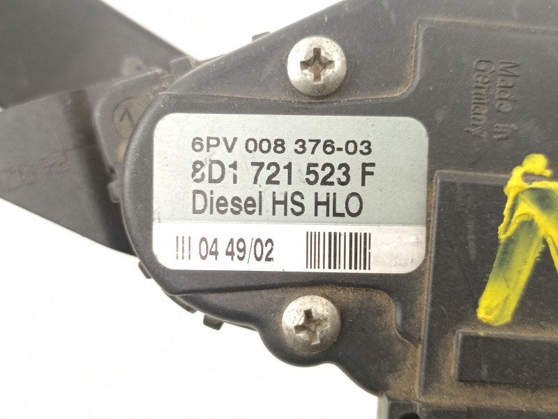 Recambio de potenciometro aceleracion para audi a6 2.5 tdi (d/bfc) referencia OEM IAM 8D1721523F 6PV00837603 