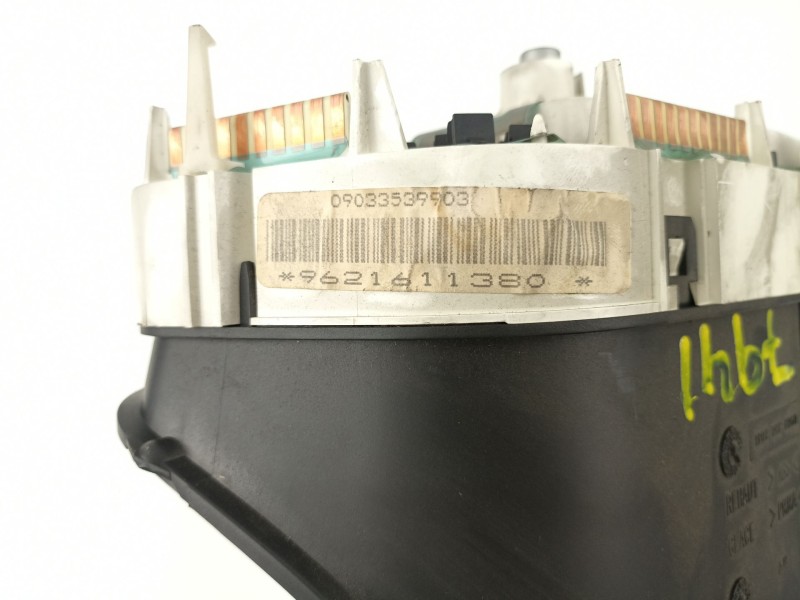 Recambio de cuadro instrumentos para peugeot 306 (7b, n3, n5) 1.9 std referencia OEM IAM 9621611380 09033502031 09033539903