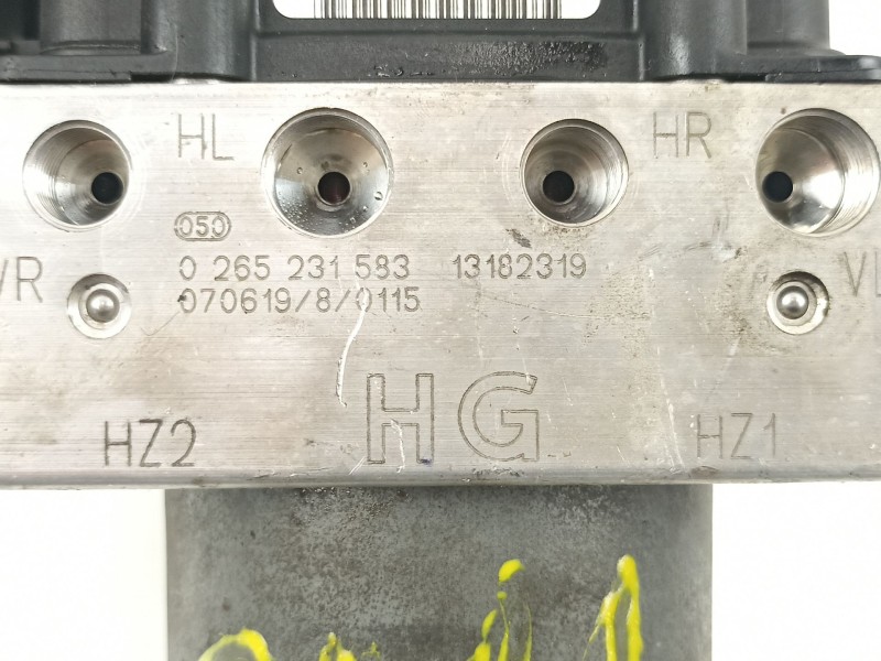 Recambio de abs para opel combo (corsa c) cargo referencia OEM IAM 13182319 0265231583 