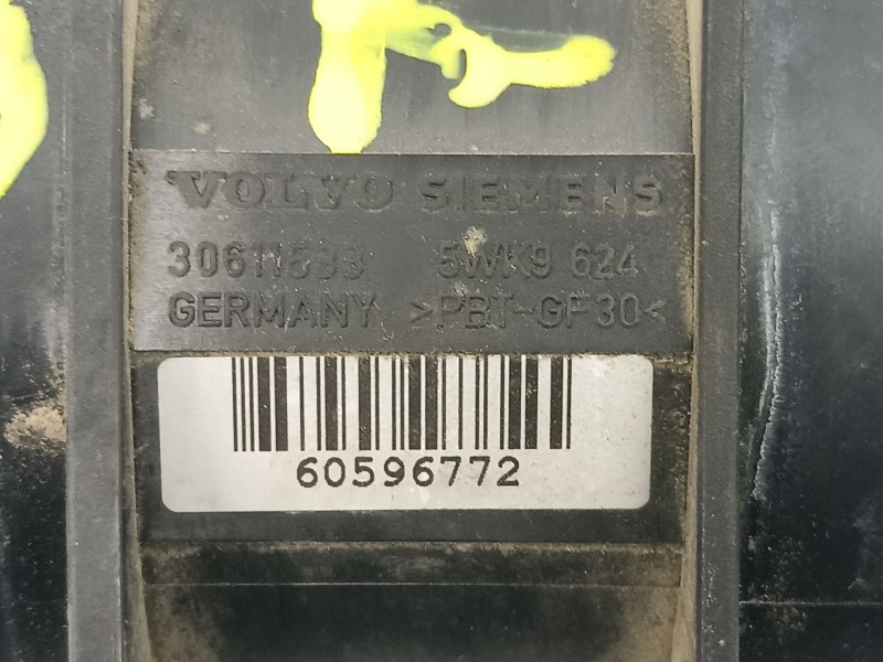 Recambio de caudalimetro para volvo s40 berlina 2.0 16v referencia OEM IAM 30611533 5WK9624 