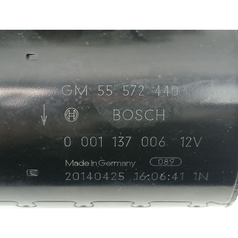 Recambio de motor arranque para opel corsa d selective referencia OEM IAM 55572440 0001137006 25194650