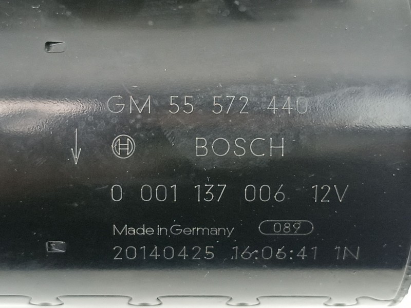 Recambio de motor arranque para opel corsa d selective referencia OEM IAM 55572440 0001137006 25194650