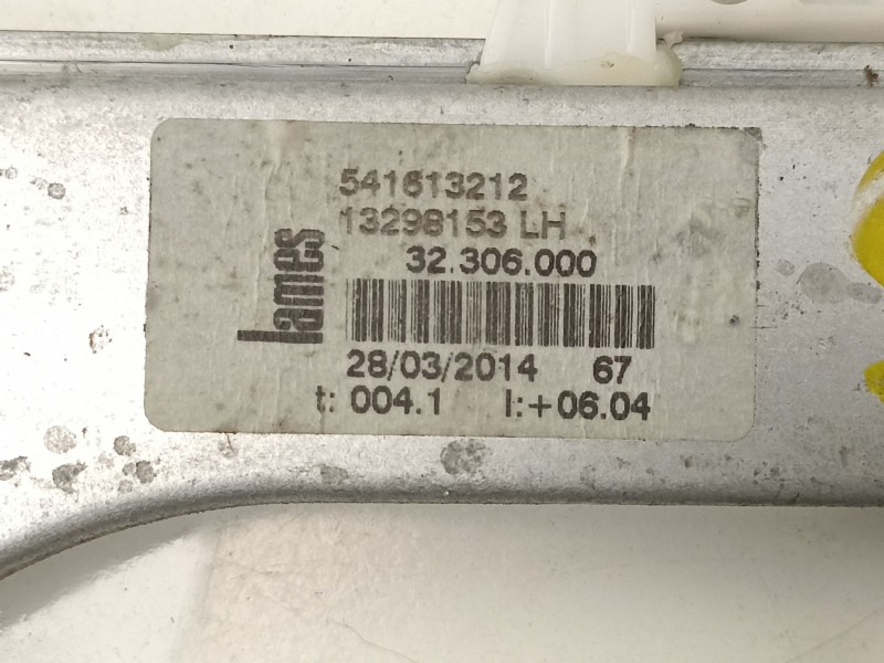 Recambio de elevalunas delantero izquierdo para opel corsa d selective referencia OEM IAM 13298153  