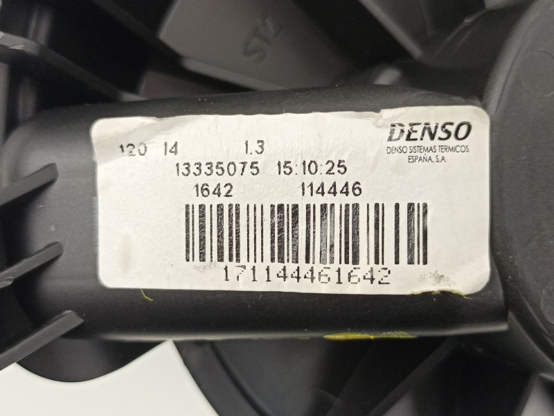 Recambio de motor calefaccion para opel corsa d selective referencia OEM IAM 13335075 164230100 